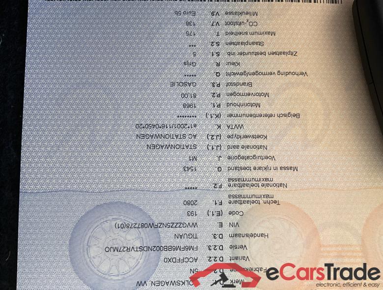 VOLKSWAGEN Tiguan Tiguan Sport & Style 2.0 TDI BlueMotion Technology 81 kW (110 ch) 6 vitesses manuel #4