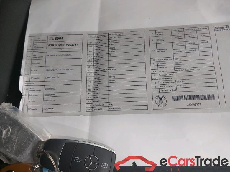 MERCEDES - MER A 250 e 218PK Business Solution Pack Driving Assistance & Business Solution Plus & AMG & Night  * HYBRID * #4