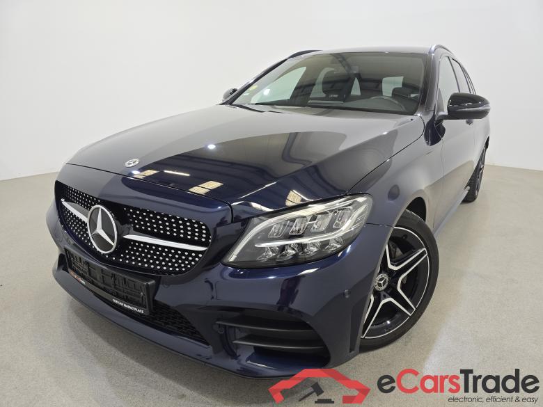 Mercedes C 180d AMG Night Aut. LED-Xenon Navi Sport-Leather KeylessGo Camera Klima PDC ... #1