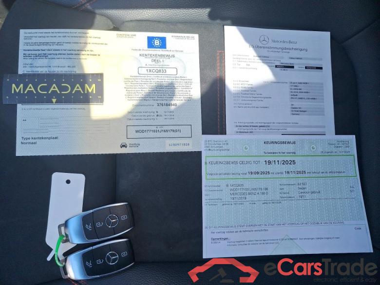 MERCEDES - MER A BERLINE 180 d 116PK DCT Launch Edition AMG Line & Heated Seats & Pano Roof #4