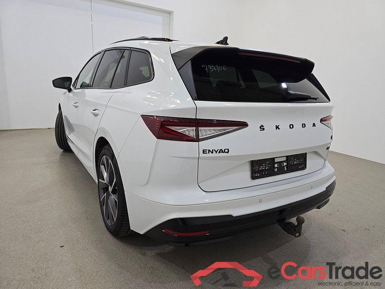 Skoda Enyaq iV 80X Sport-Line Aut. Pano LED-Matrix Virtual Navi-Pro Ambient 1/2 Sport-Leather-Alcantara KeylessGo Camera Klima PDC ... #6