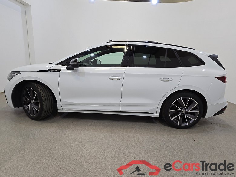 Skoda Enyaq iV 80X Sport-Line Aut. Pano LED-Matrix Virtual Navi-Pro Ambient 1/2 Sport-Leather-Alcantara KeylessGo Camera Klima PDC ... #2