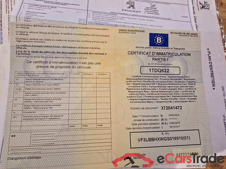 PEUGEOT 308 1.6 BlueHDi Allure STT