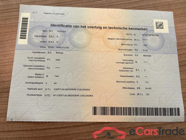 CITROEN Berlingo Swb Berlingo 1.2 PureTech M Live S&S #6