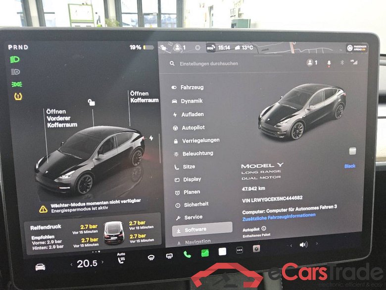 Tesla Model Y (01.2021->), Dual, Maximale Reichweite Dual AWD, 2021 - 2025 #6