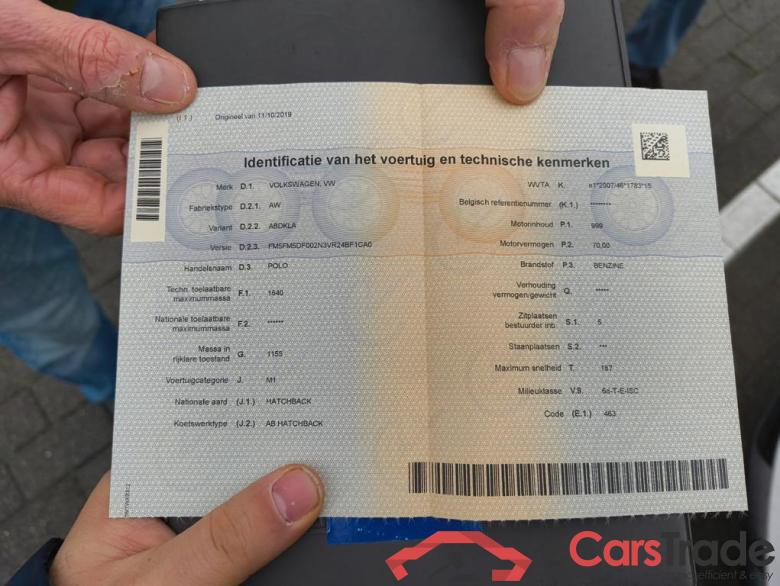 VOLKSWAGEN Polo Polo Comfortline 1.0  70 kW (95 pk) 5 versnellingen manueel #5