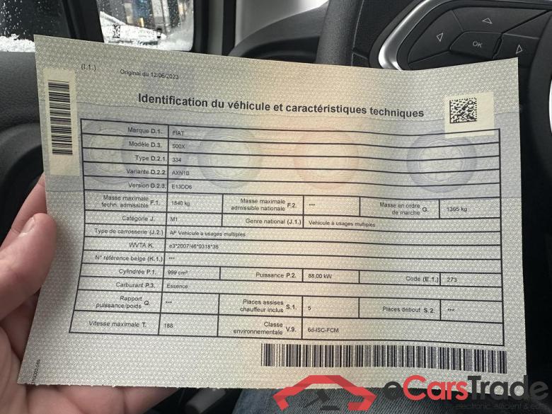 FIAT 500X 1.0 FireFly Sport #6