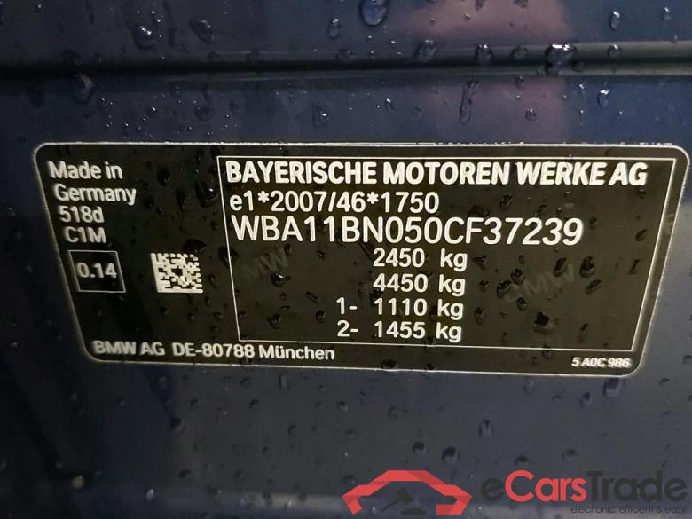 BMW - BMW 5 TOURING 518dA 136PK M Sport & Pack Business With Heated Sport Seats & Head Up & HArman Kardon & Parking Assistant & 19 Inch #6