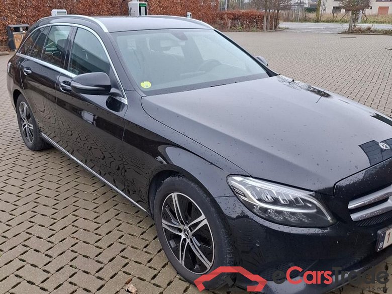 Mercedes C 180d LED-Xenon Navi-Pro 1/2 Sport-Leather KeylessGo Klima PDC ... #2