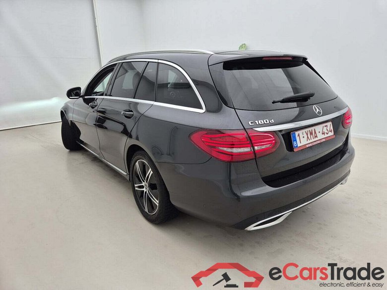 Mercedes C 180d Aut. LED-Xenon Navi-Pro 1/2 Sport-Leather KeylessGo Camera Klima PDC ... #4