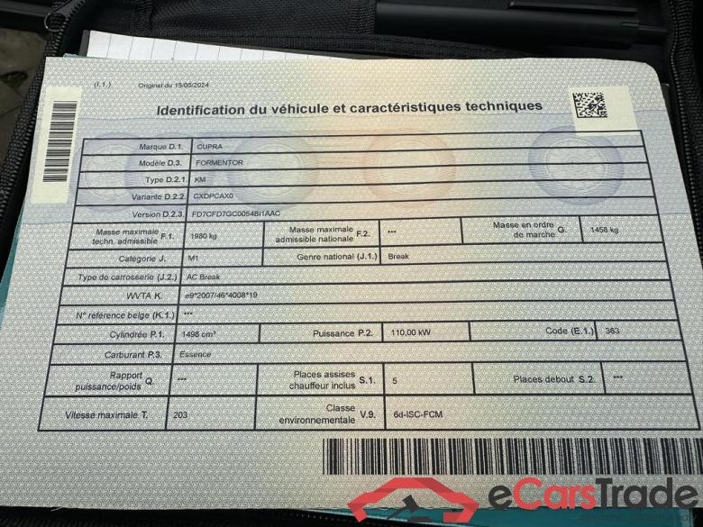 CUPRA Formentor Formentor 1.5 TSI 150ch (110kW) DSG 7v #6