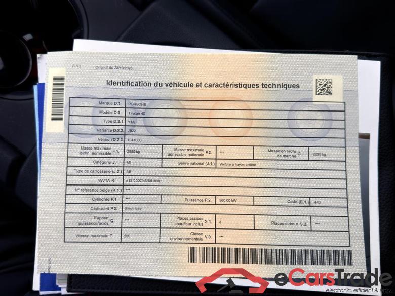 PORSCHE Taycan Taycan 4S #5