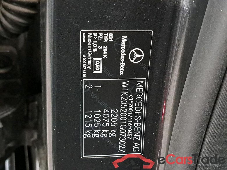 MERCEDES - MER C BREAK 180 d 122PK 9G-TRONIC Business Solution & Towing Hook #6