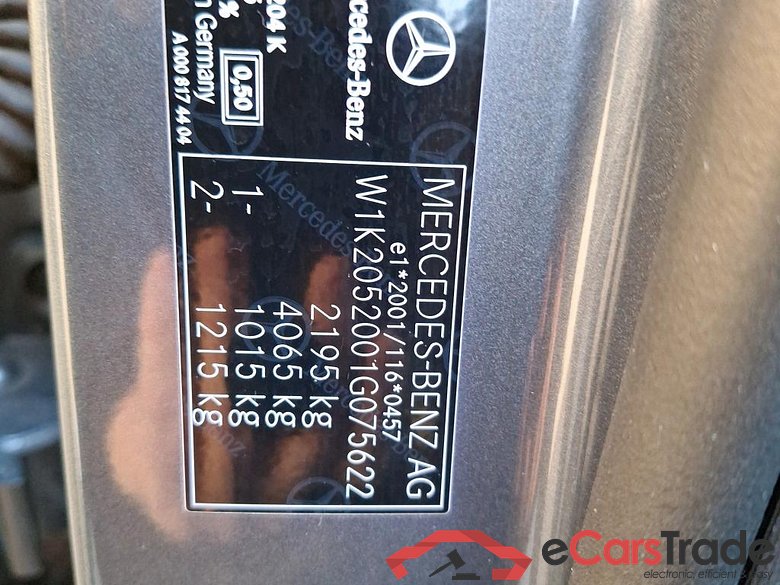 MERCEDES - MER C BREAK 180 d 122PK Business Solution #6