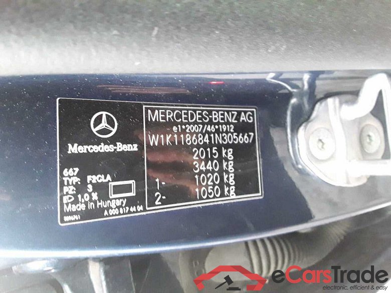 Mercedes-Benz CLA Shooting Brake (BM 118)(06.2019->) DE - Kb5 CLA 180 EU6d, SB Progressive (EURO 6d), 2019 - 2023 #2