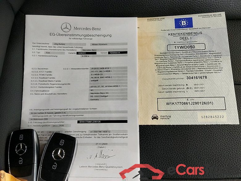 MERCEDES - MER A 250 e 218PK Business Solution  * HYBRID * #4