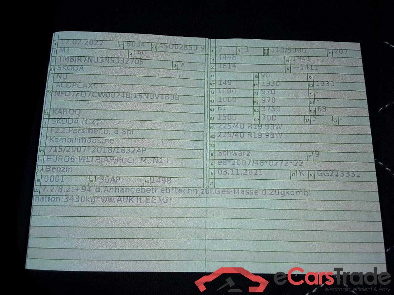 Skoda Karoq (NU)(2017->) DE - SUV5 1.5 TSI ACT EU6d, Sportline OPF (EURO 6d), (Facelift) 2021 - 2024 #4