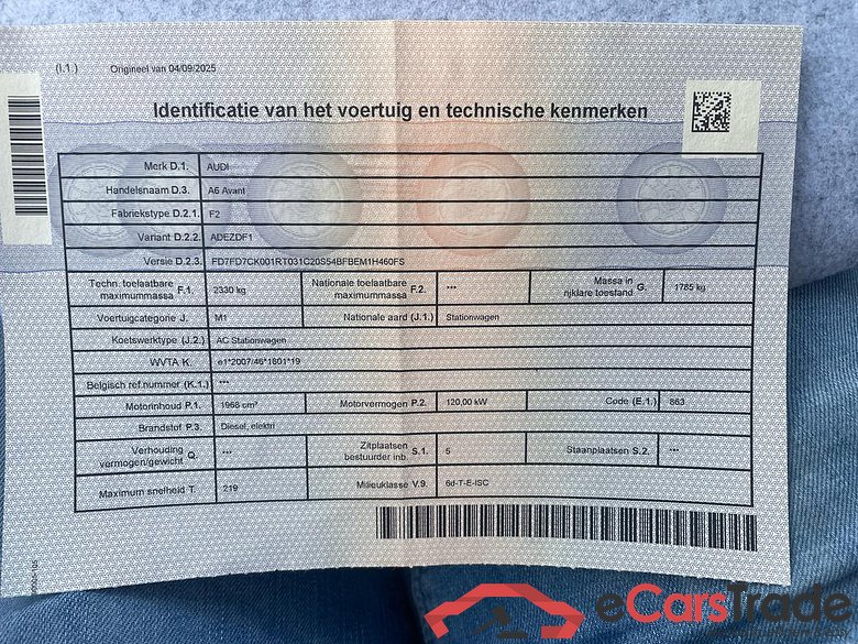 AUDI A6 Avant Audi A6 Avant Business Edition Sport 35 TDI  120(163) kW(ch) S tronic #5