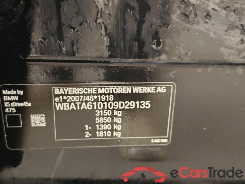 BMW X5 xDrive45e  M Sport 5d  Pano, Aerodynamica pakket #6