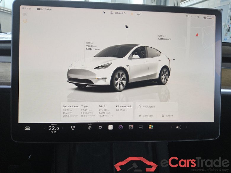 Tesla Model Y - SUV5 Dual, Maximale Reichweite Dual AWD, 2021 - 2025 Maximum Range / Premium #6