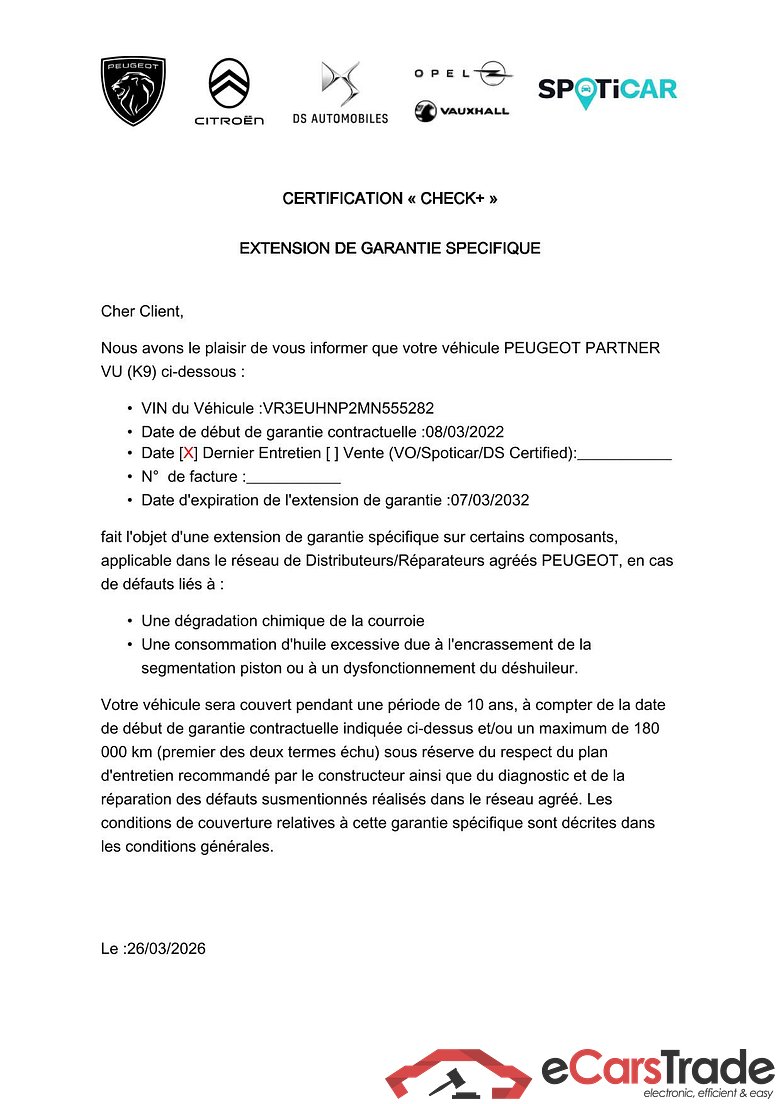 Partner Premium L1 1.2 PureTech 110CV BVM6 E6d #2