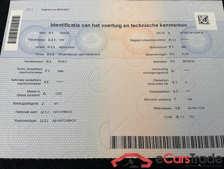 SKODA Scala Scala Clever 1,0 TSI 81 KW 6-speed mech. #5