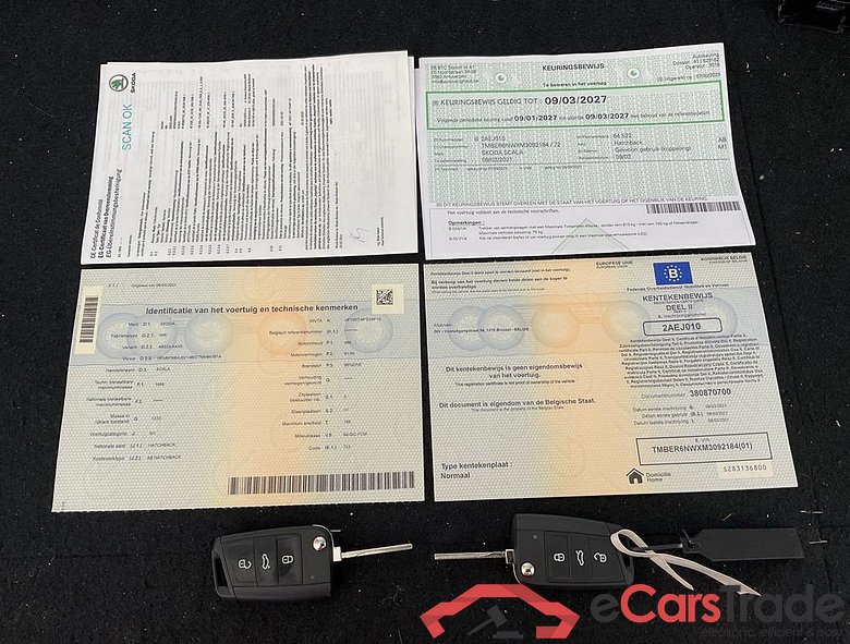 SKODA Scala Scala Clever 1,0 TSI 81 KW 6-speed mech. #6