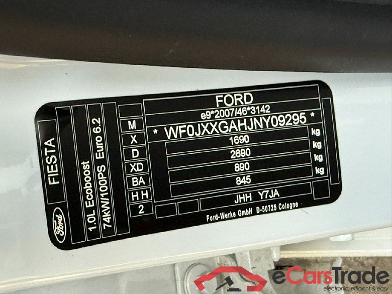 Fiesta Cool & Connect 1.0 EcoBoost 74KW MT6 E6d #5