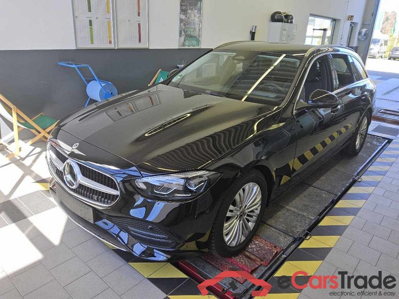 Mercedes C 200d Avantgarde Aut. LED-Xenon Widescreen Navi 1/2 Leather KeylessGo Camera Klima PDC ...