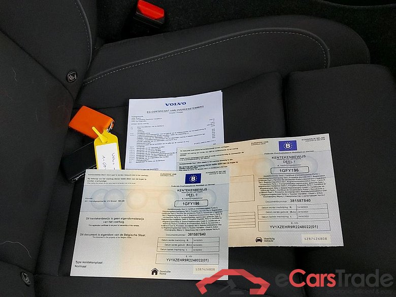 VOLVO - VOL XC40 Recharge Extended Range 252PK Core & Winter Pack & Semi Auto Foldable Towing Hook * ELECTRIC * #4