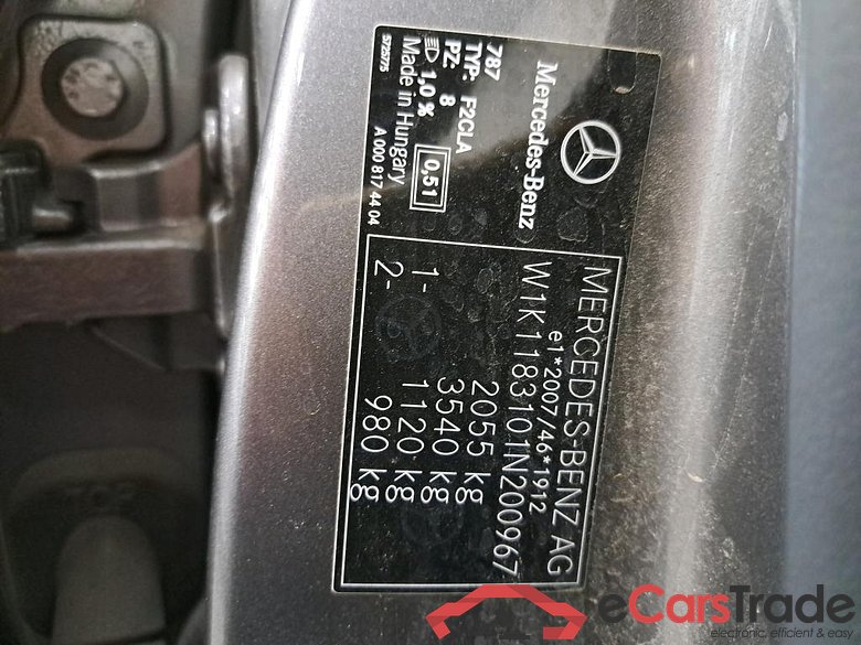 MERCEDES - MER CLA 180 d DCT 116PK Business Solution Luxury #6