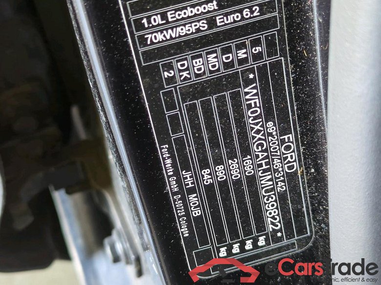 Fiesta Cool & Connect 1.0 EcoBoost 70KW MT6 E6d #4